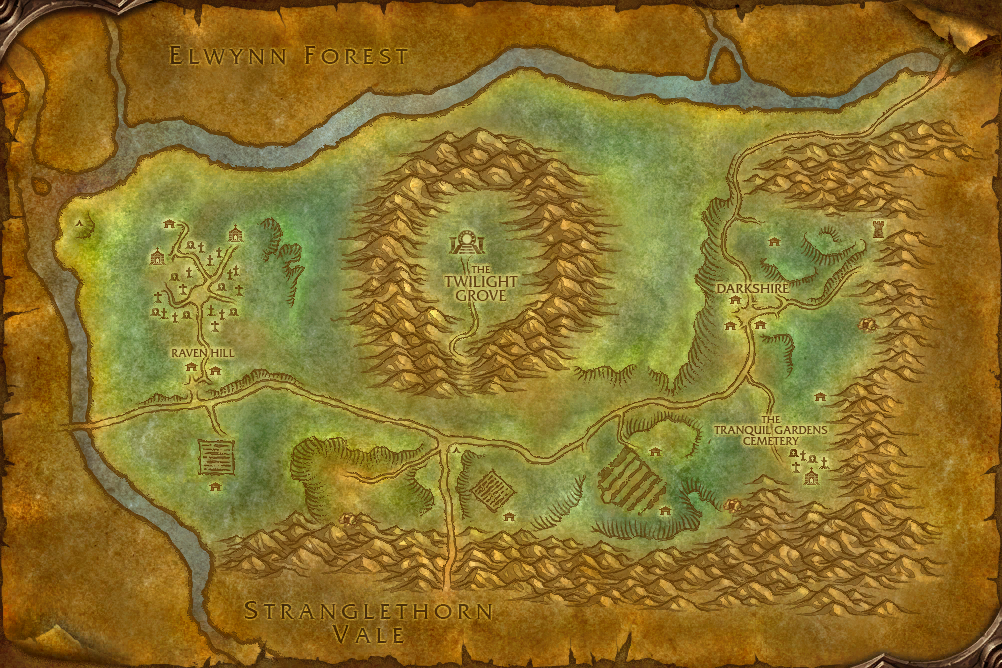Duskwood map