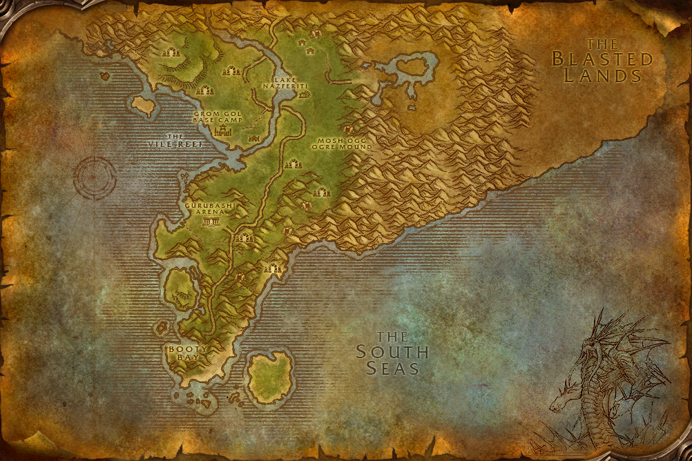 Stranglethorn Vale map