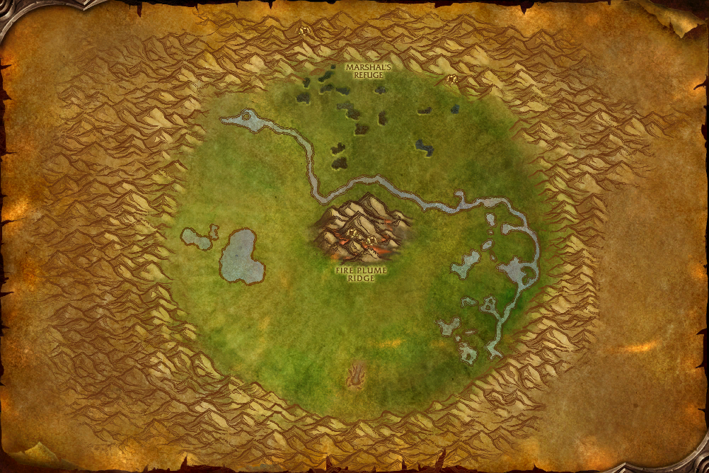Un'Goro Crater map