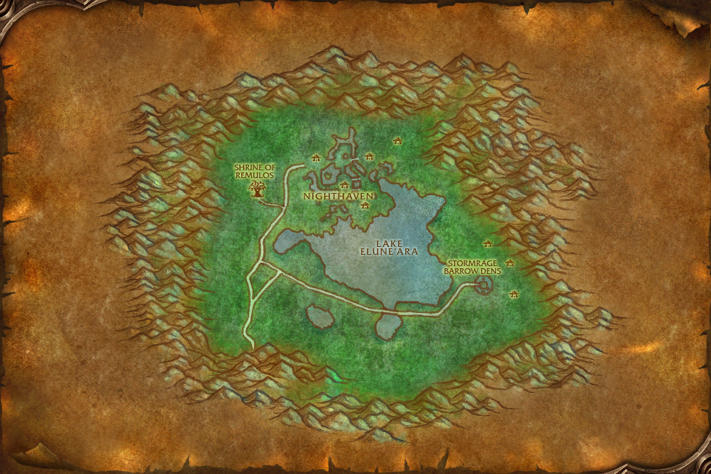 Moonglade map