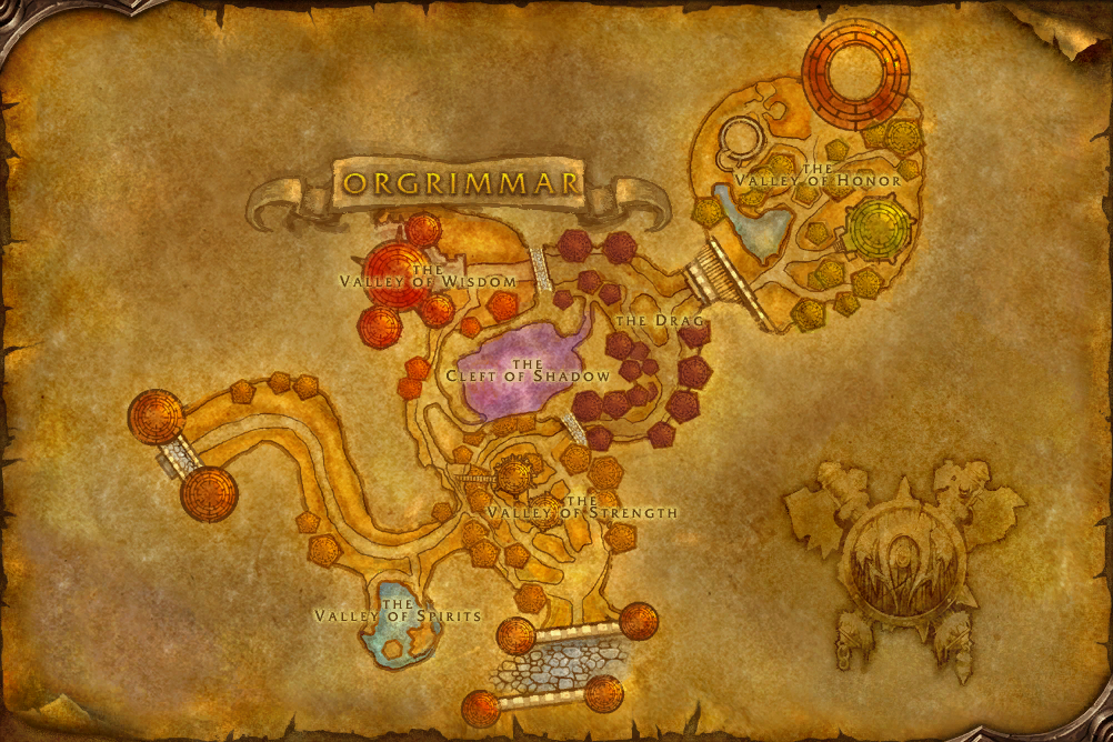 Orgrimmar map