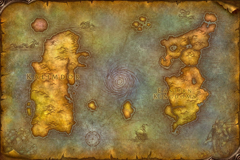 Azeroth map