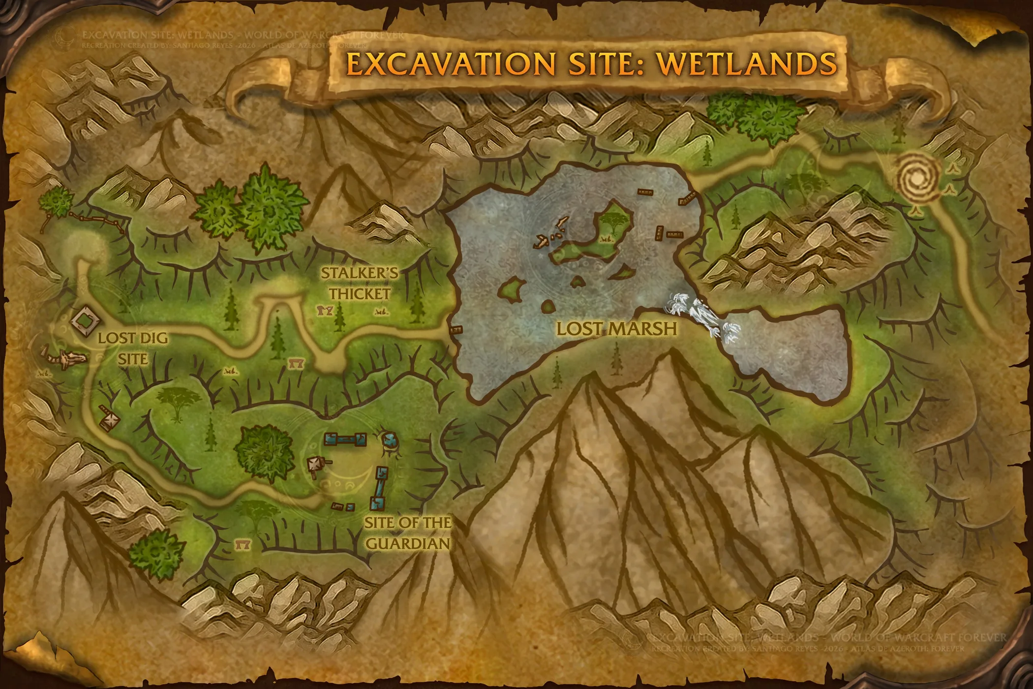 Excavation Site: Wetlands, Floor 1