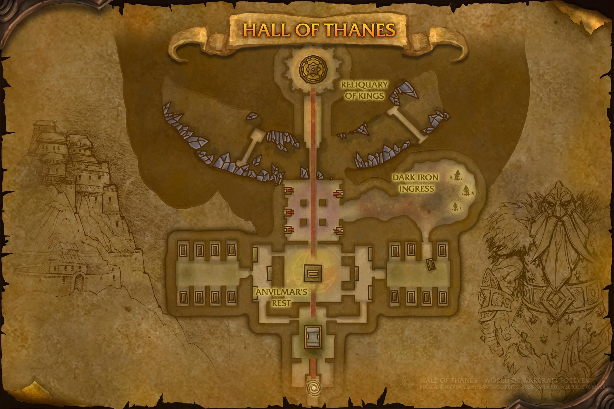 Hall of Thanes, Floor 1