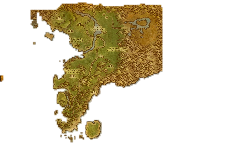Map of Stranglethorn Vale