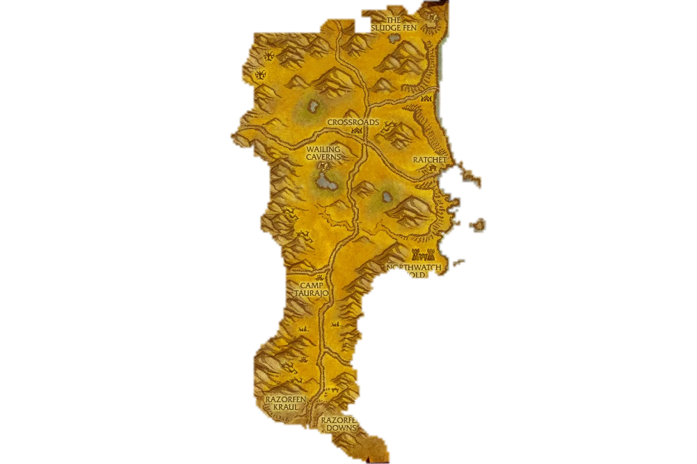 Map of The Barrens